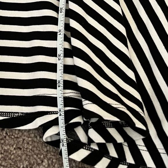 Ralph Lauren Sz PM petite medium striped flounce dress - Picture 10 of 11